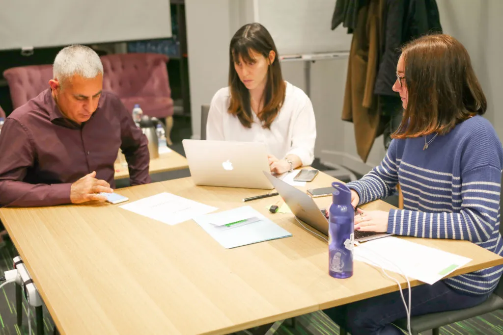 Alice and Fanny during user testing