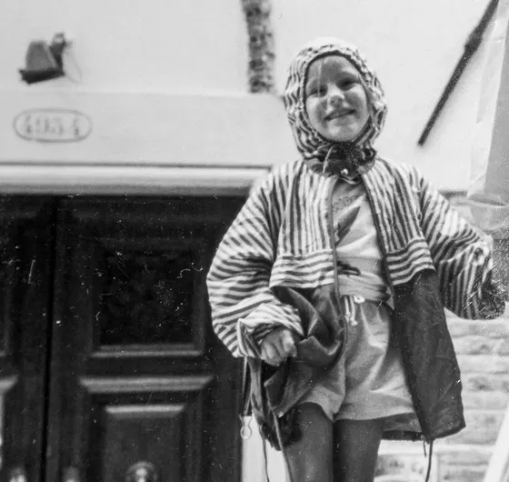 Alice Totaro as a child