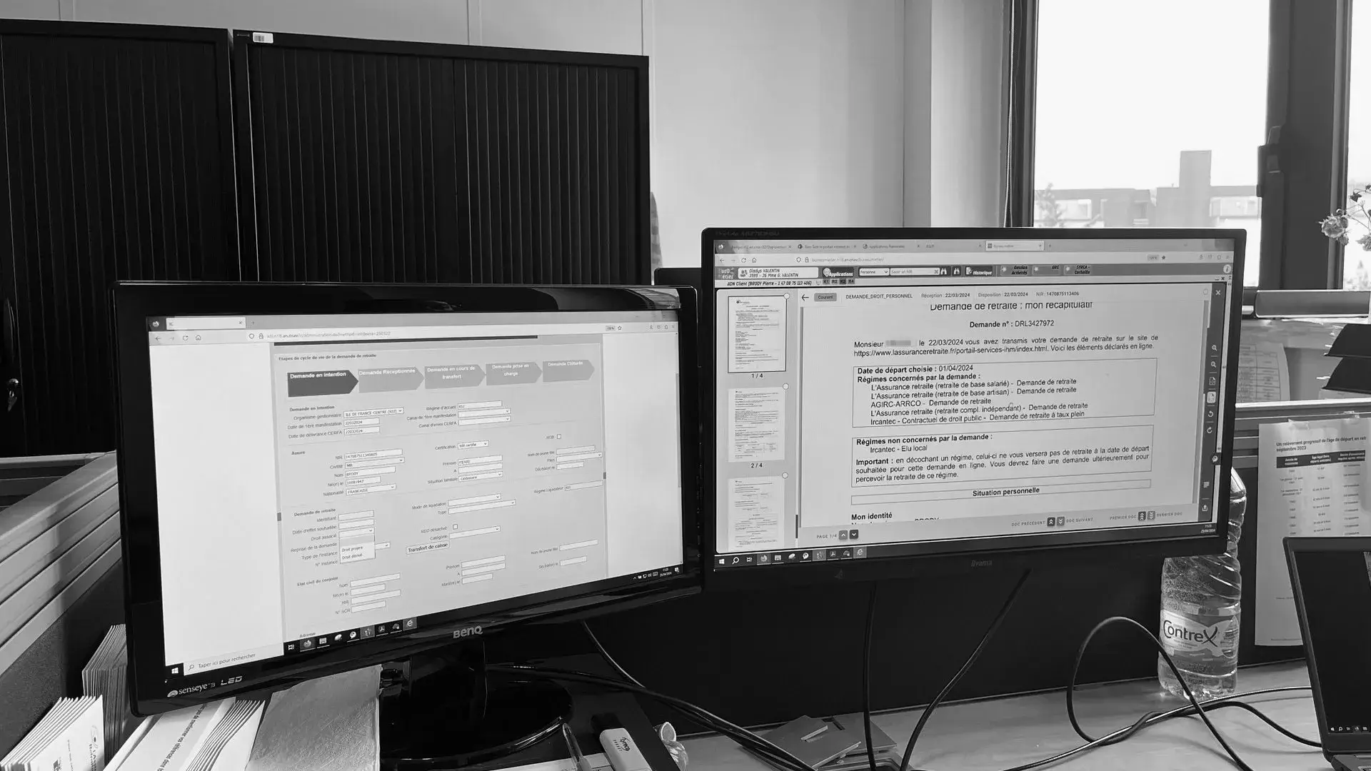 Analyse ergonomique de l'usage du double écran