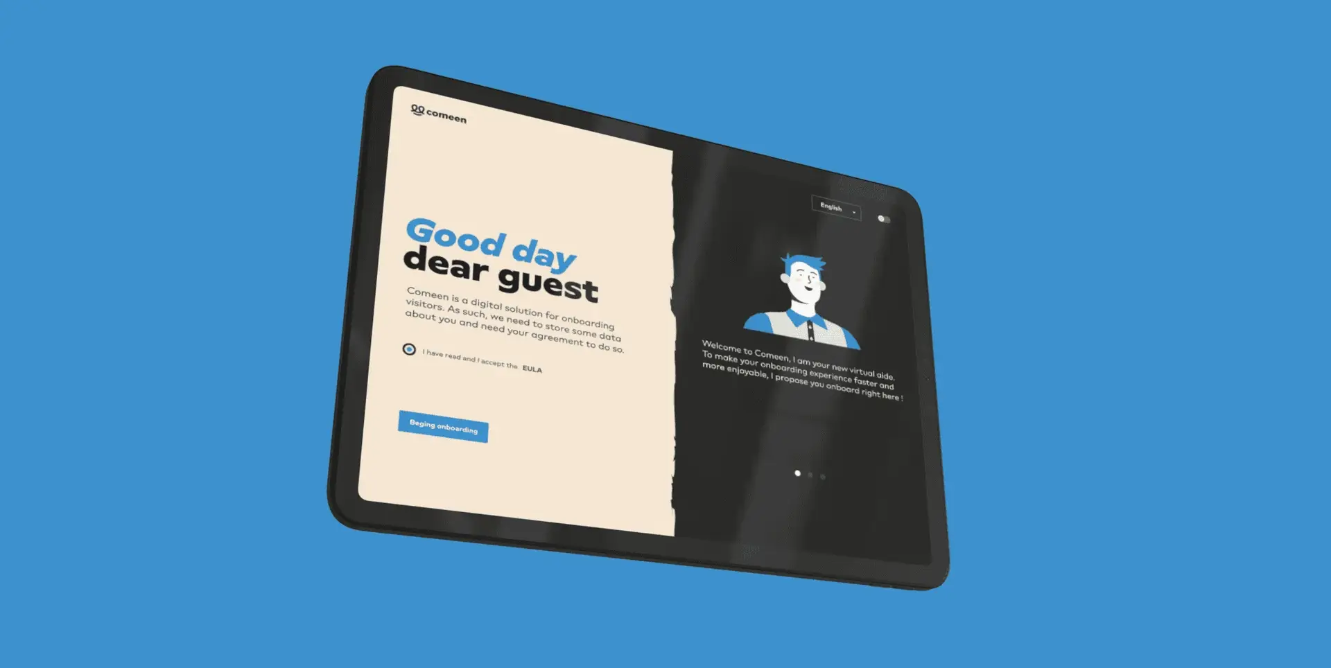 Application pour les visiteurs