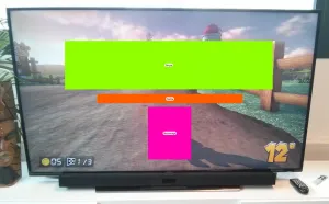 Areas of interest on Mario Kart