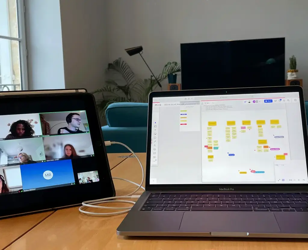 Online workshop in Miro