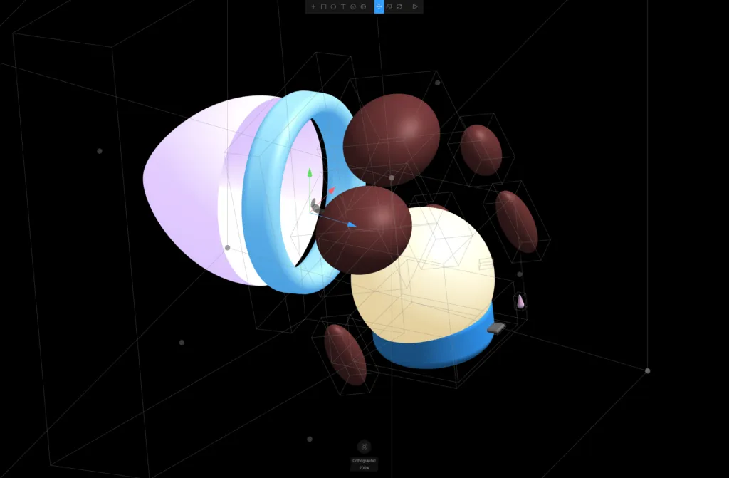 Building interface in Spline