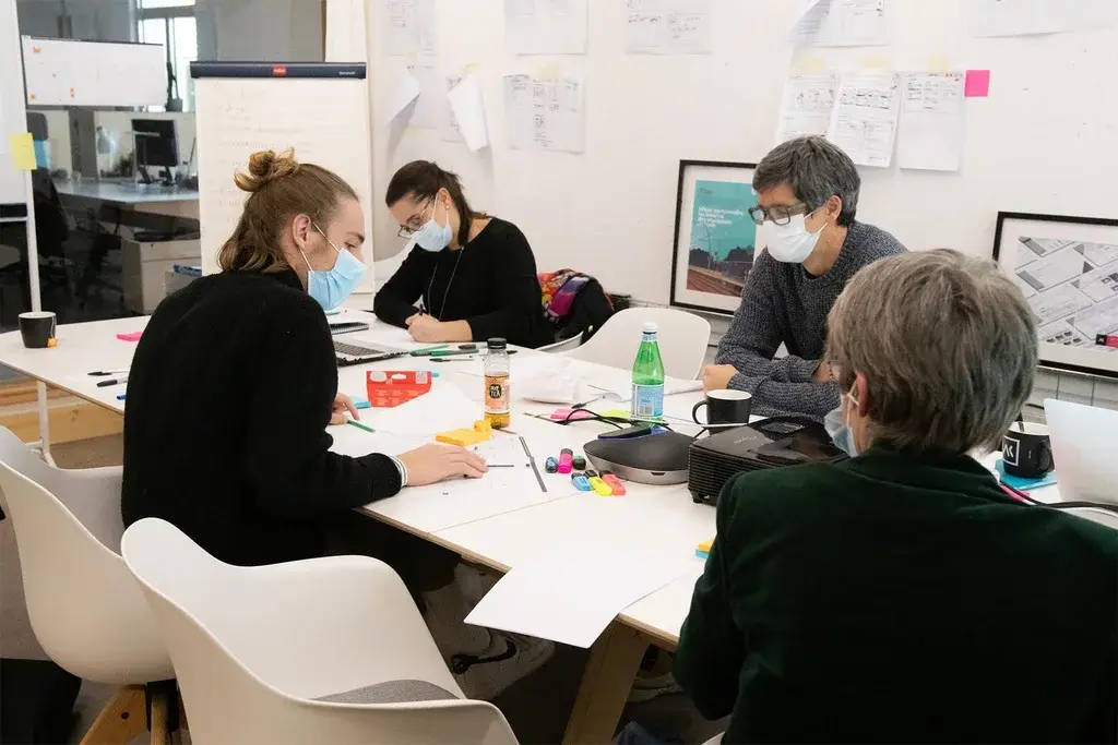 Co-design workshop for the information architecture