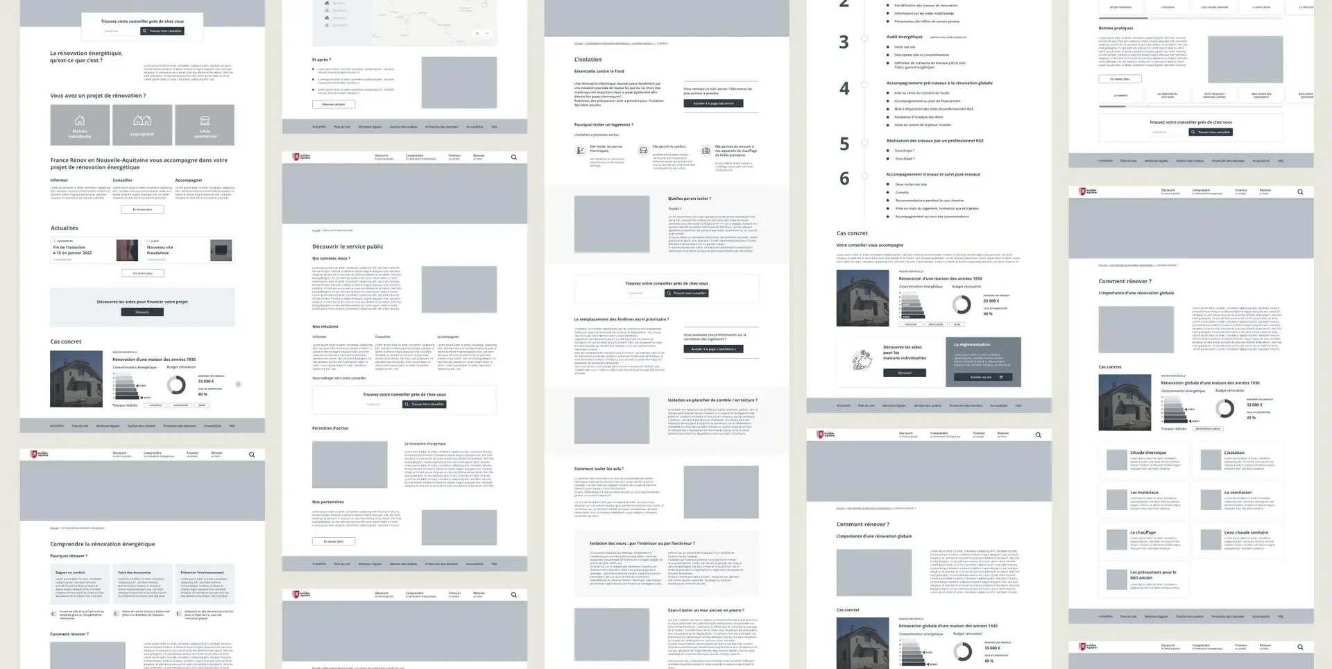 Conception et design de wireframes