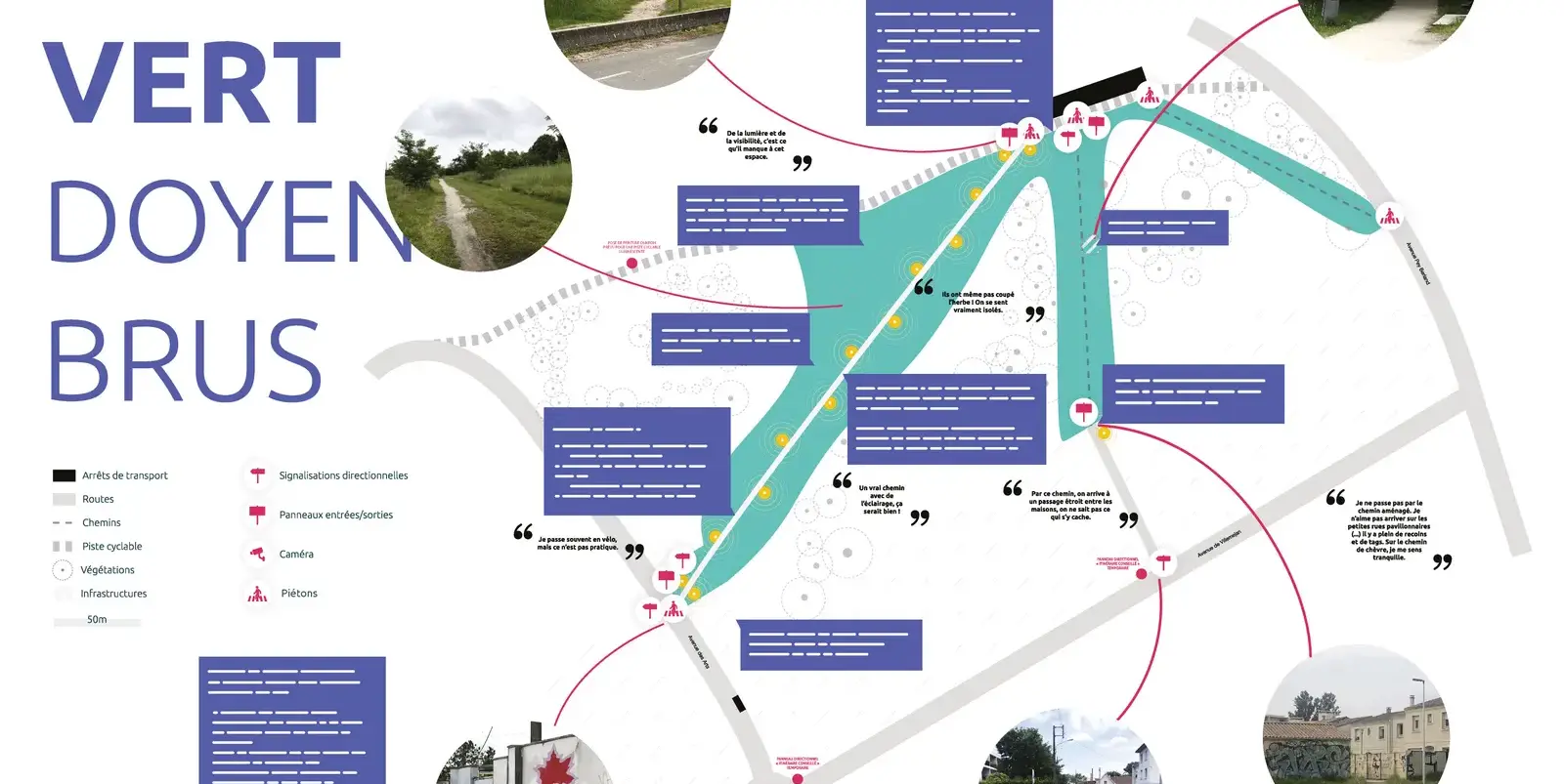 Consolidation de l'atelier d'agencement de l'espace Doyen Brus