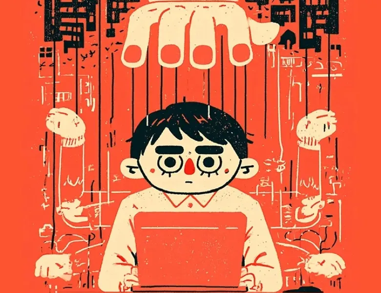 Dark patterns - illustration