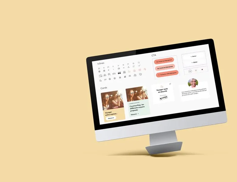 Design system / Atomic design - illustration
