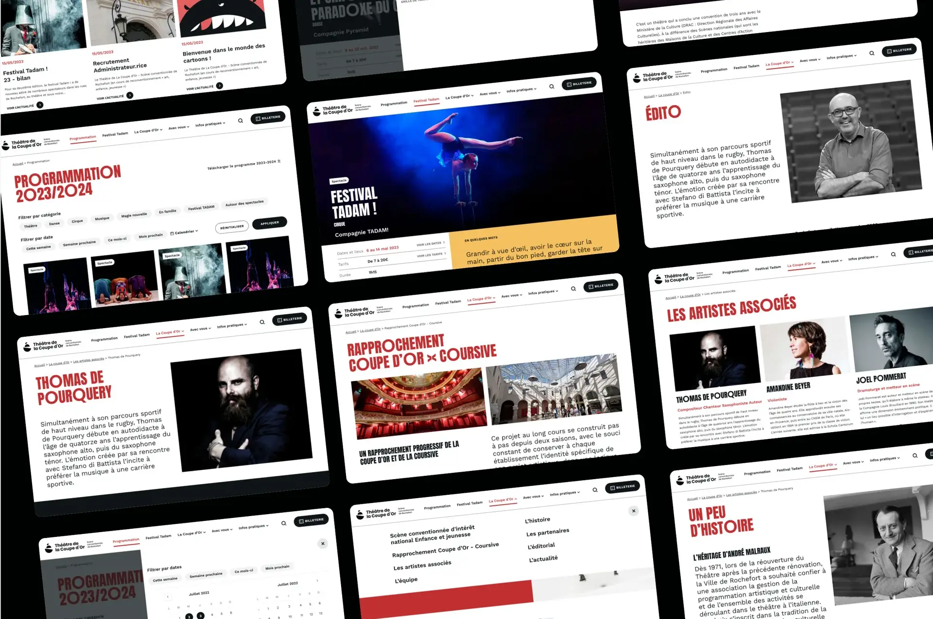 Desktop UI design