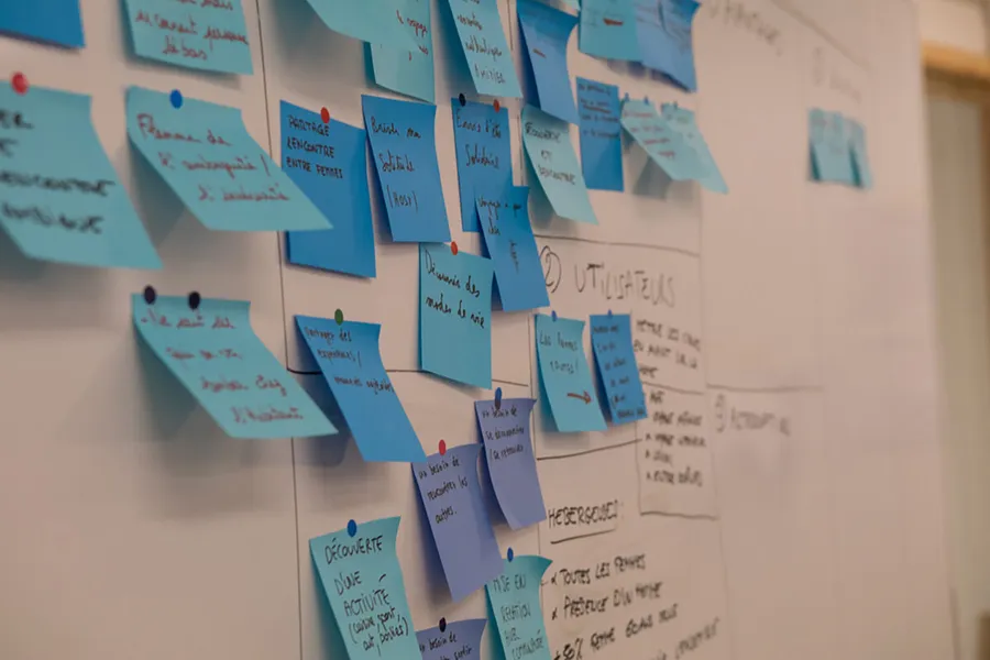 Exemple de design sprint 7 sur 9