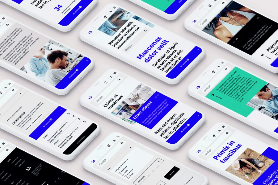 Exemple de responsive design / adaptive design 5 sur 9