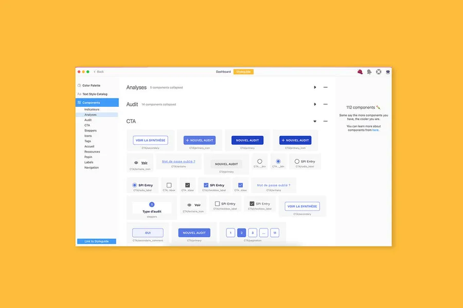 Exemple de sprint ui 1 sur 9