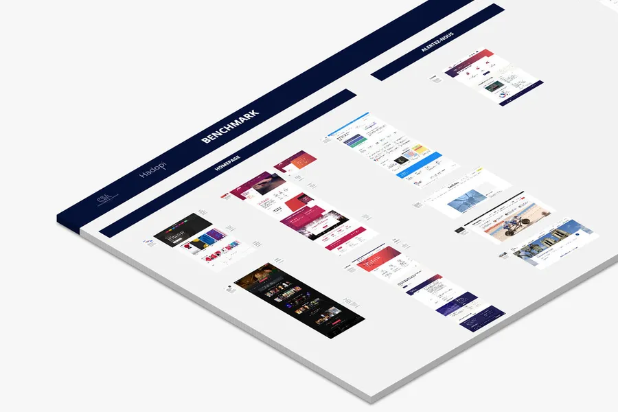 Exemple de benchmark ux 2 sur 5