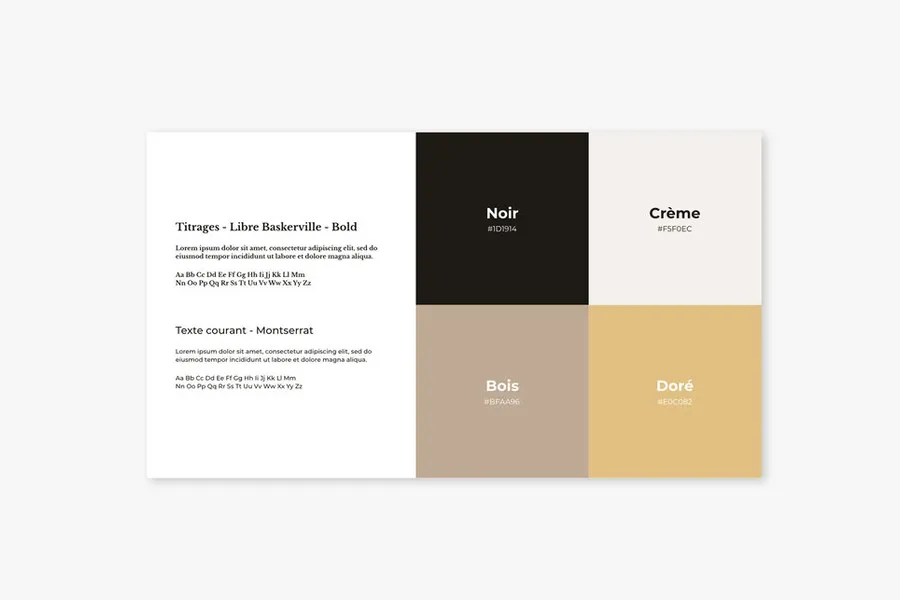 Example of visual style guide / web style guide 2 of 4