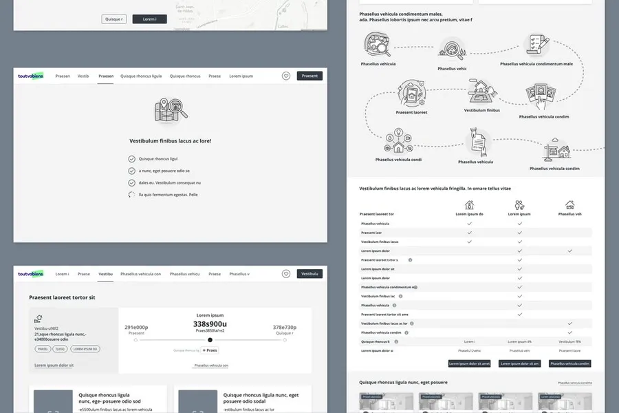 Example of wireframe 4 of 8