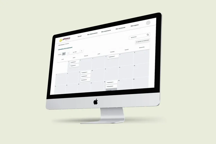 Example of wireframe 7 of 8