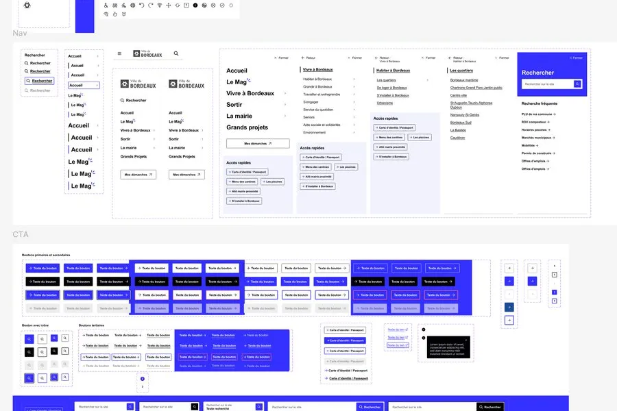 Example of atomic design 2 of 3