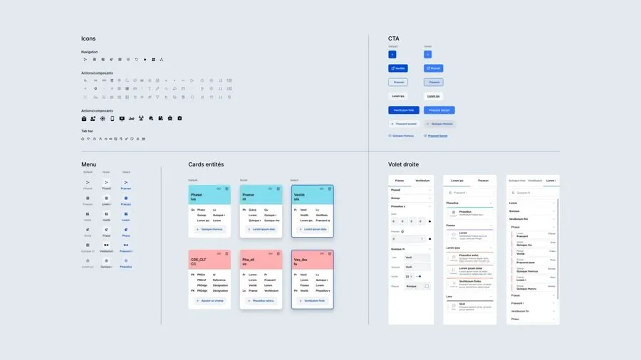 Example of design system 5 of 8
