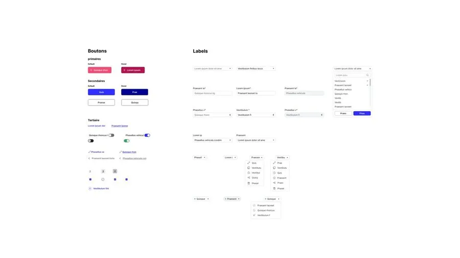Example of design system 6 of 8