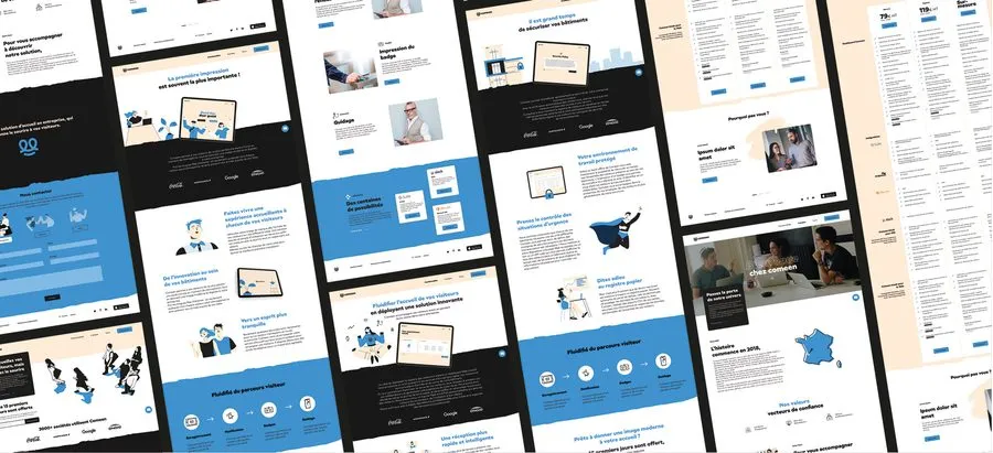 Example of high-fidelity mockups 19 of 20