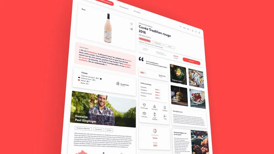 Example of high-fidelity mockups 7 of 20