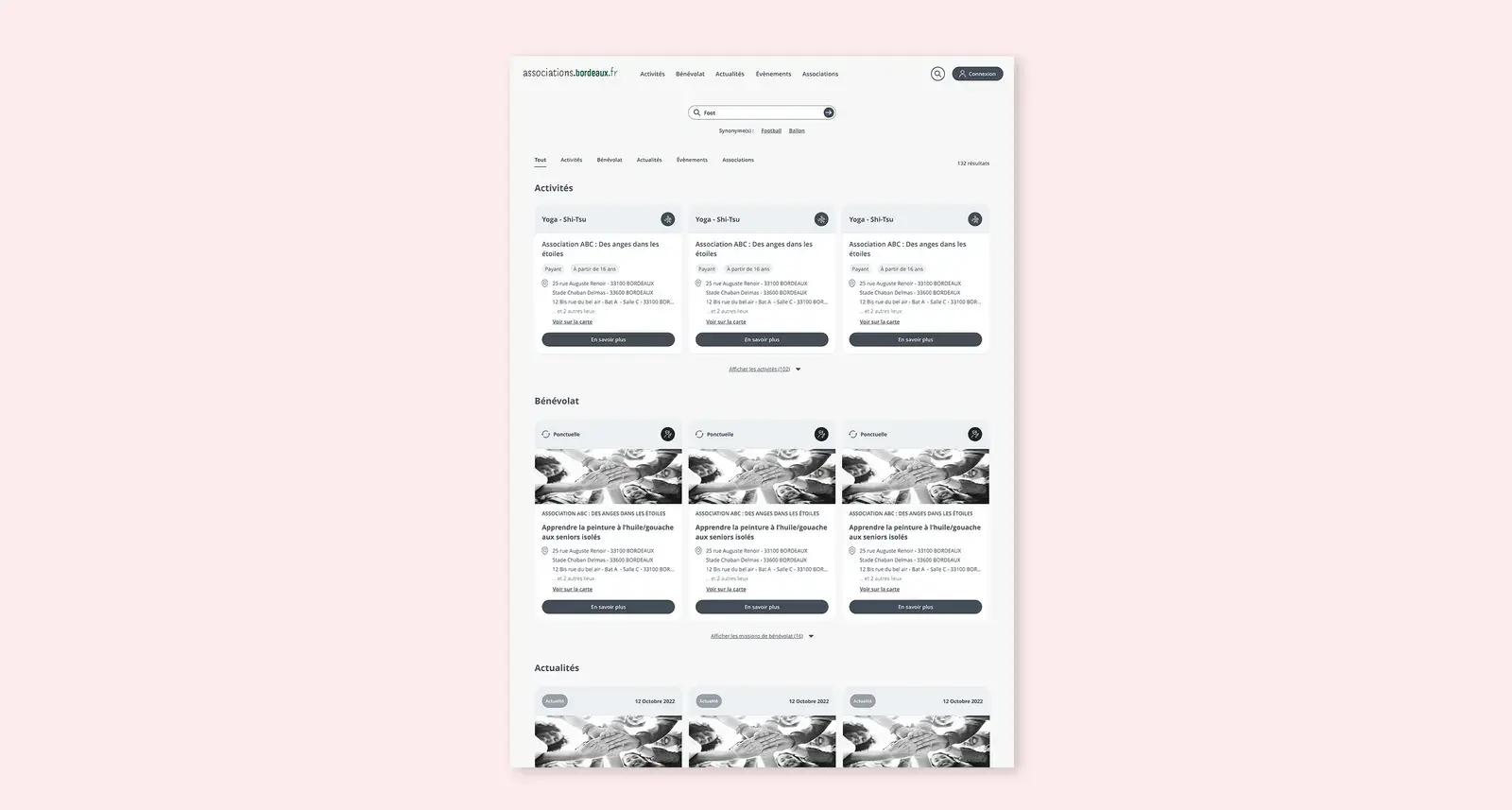 Recherche de maquettes graphiques UI design pour le desktop
