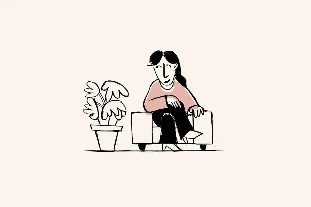 Illustration of Sophie, co-founder of Mata