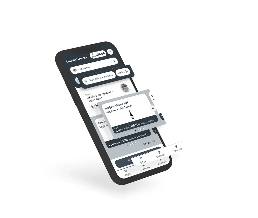 Image highlighting the navigation elements on the homepage
