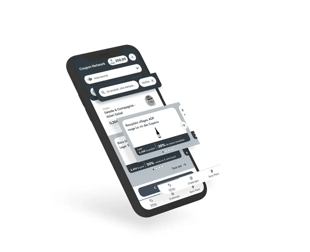 Image highlighting the navigation elements on the homepage