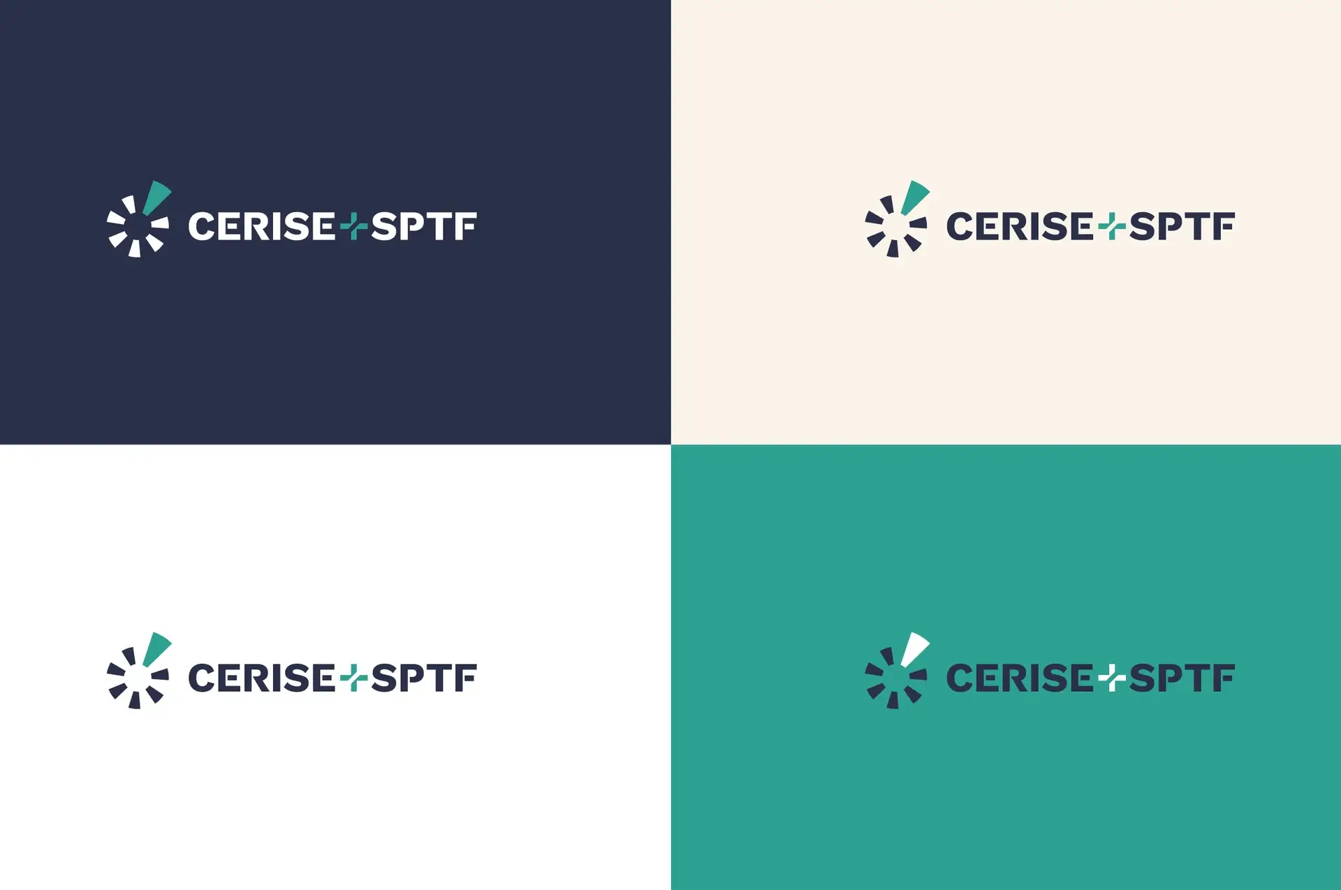 Logo use with colour variants