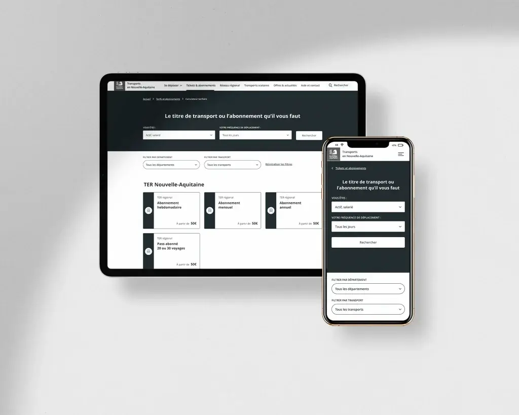Low-fidelity mockups (no visual identity)