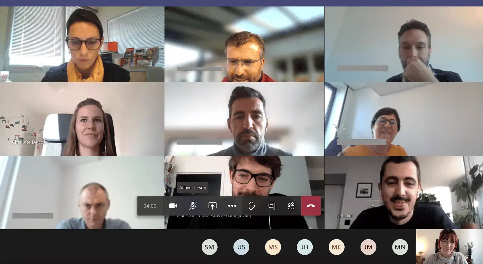 Needs-expression workshop facilitated remotely with the community-life department staff