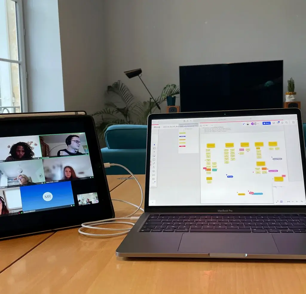 Online workshop in Miro