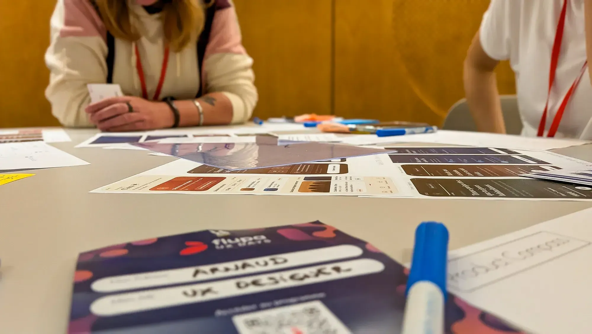 Participants around a table during a UX Days 2026 workshop