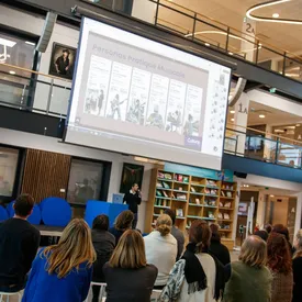 Restitution Personas Pratique Musicale dans l'atrium Cultura