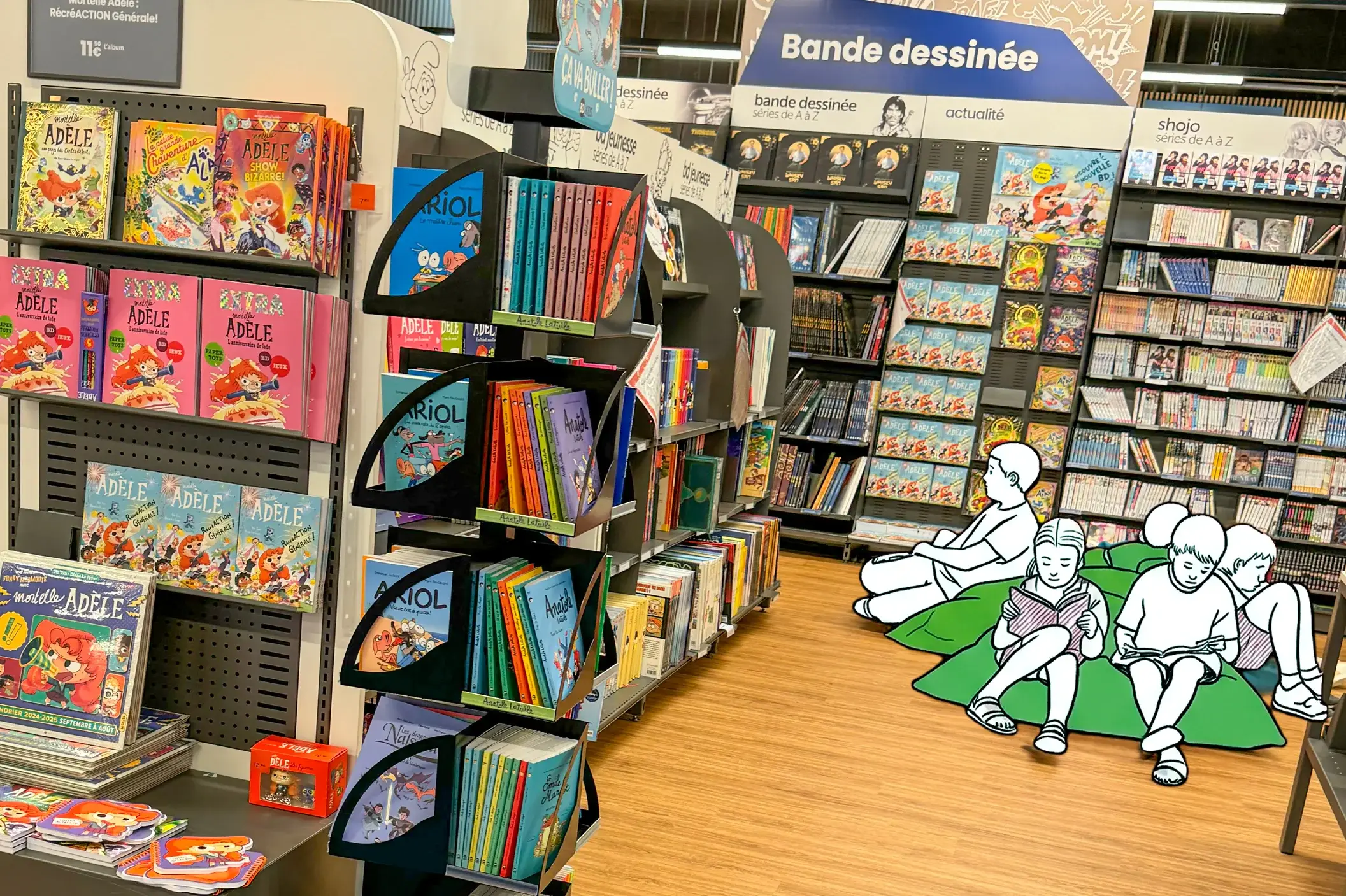 For the Cultura Foundation, how do you give young people a taste for reading?