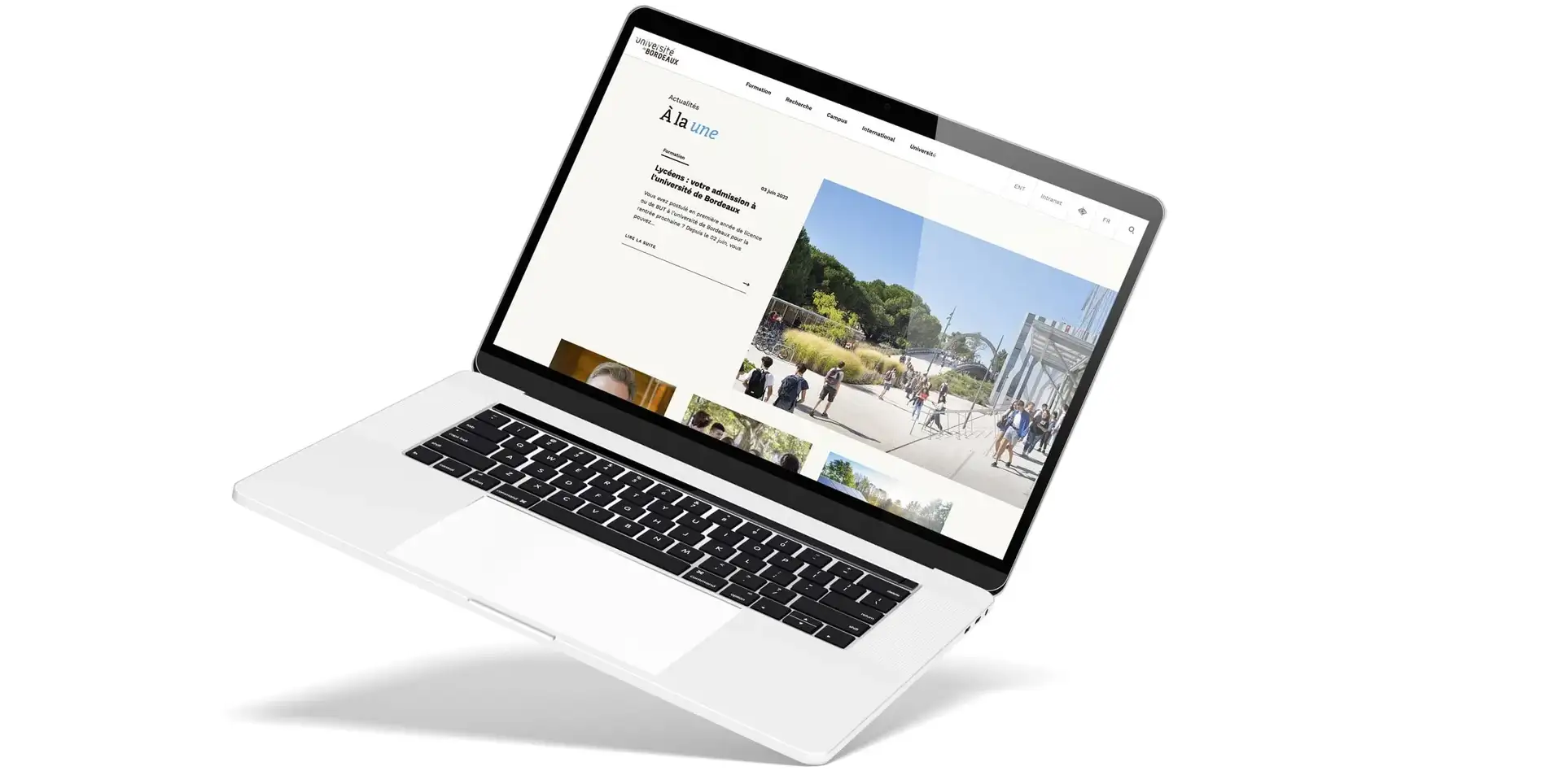 refonte de l'identité visuelle du site internet