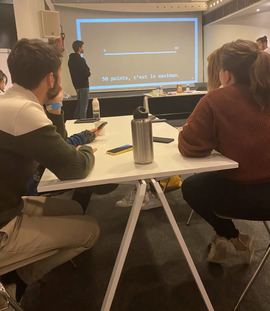 Social credit workshop in progress