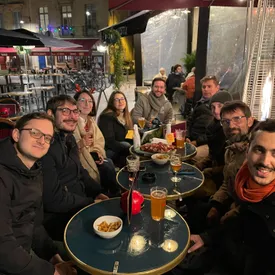 Soirée d'équipe en terrasse à Bordeaux