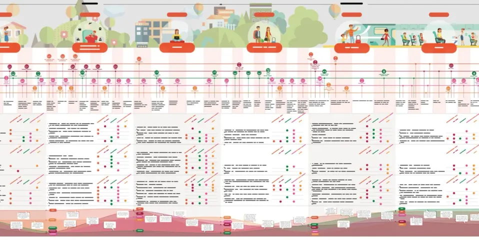 The OUI.sncf experience map