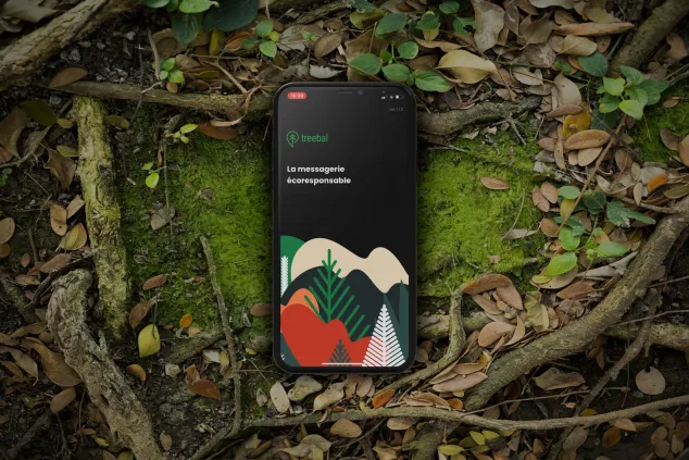 Treebal, the identity of a French messaging app, sober and sovereign