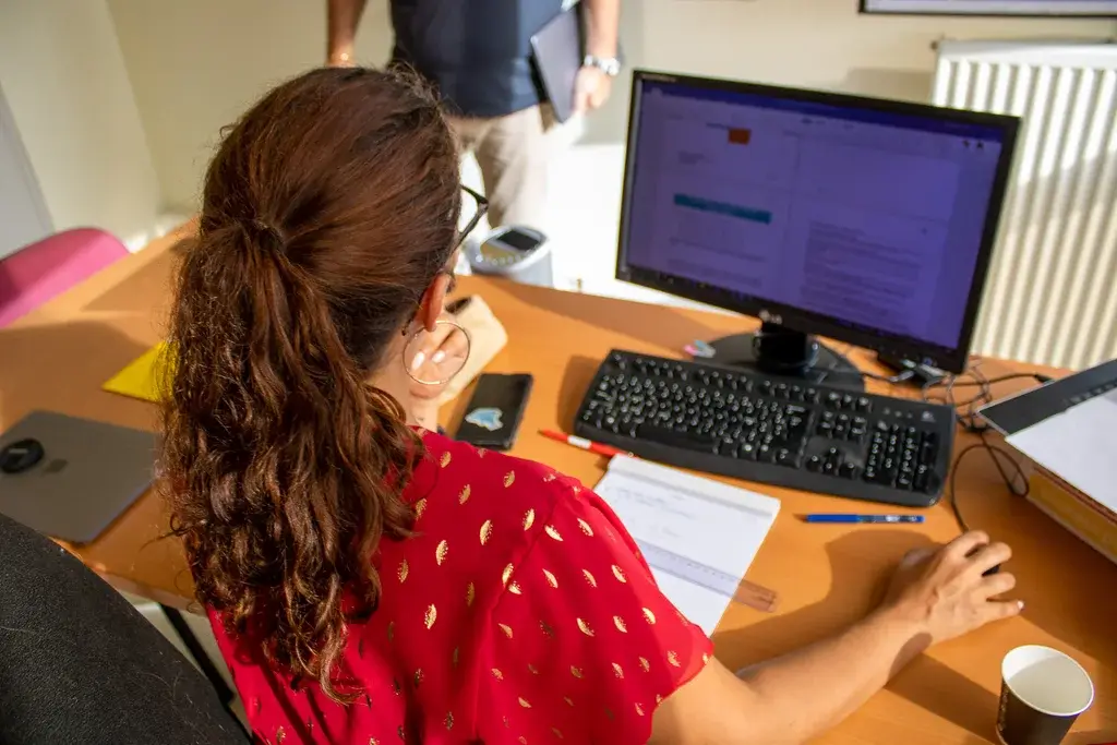 User interview as part of the redesign of an accounting business tool