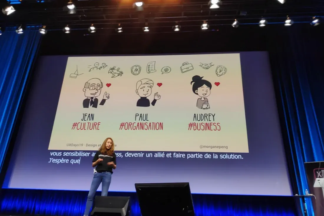 UX Days 2019, Morgane Peng's talk