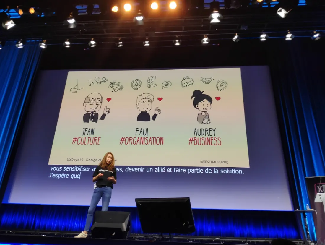 UX Days 2019, Morgane Peng's talk