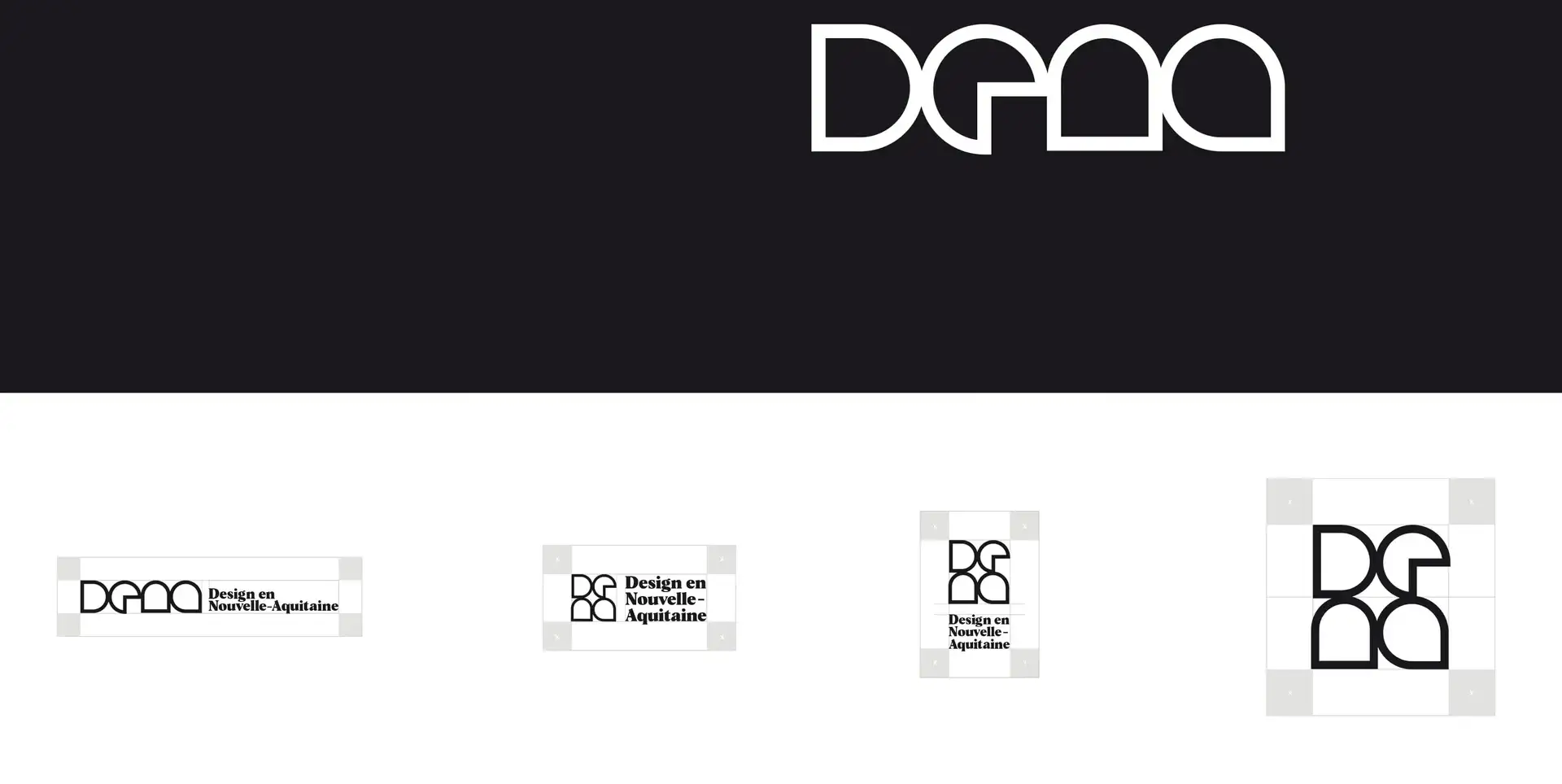 Visualisation of the logo construction