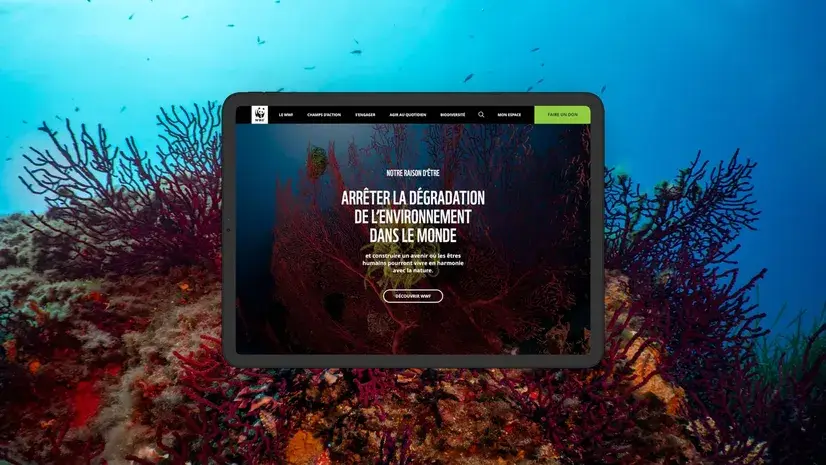 WWF France: from informed click to committed action
