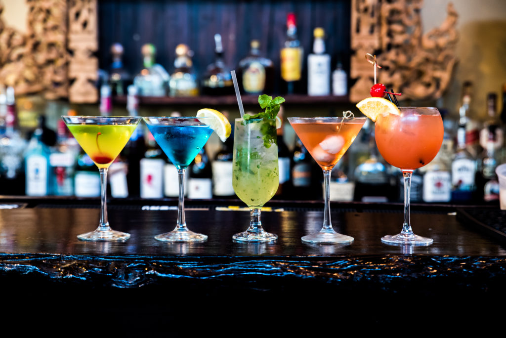 illustration cocktail party