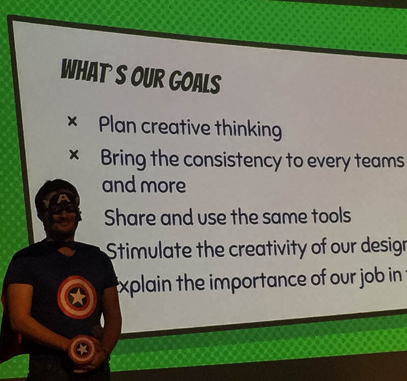 Présentation de l'accompagnement DesignOps Air France