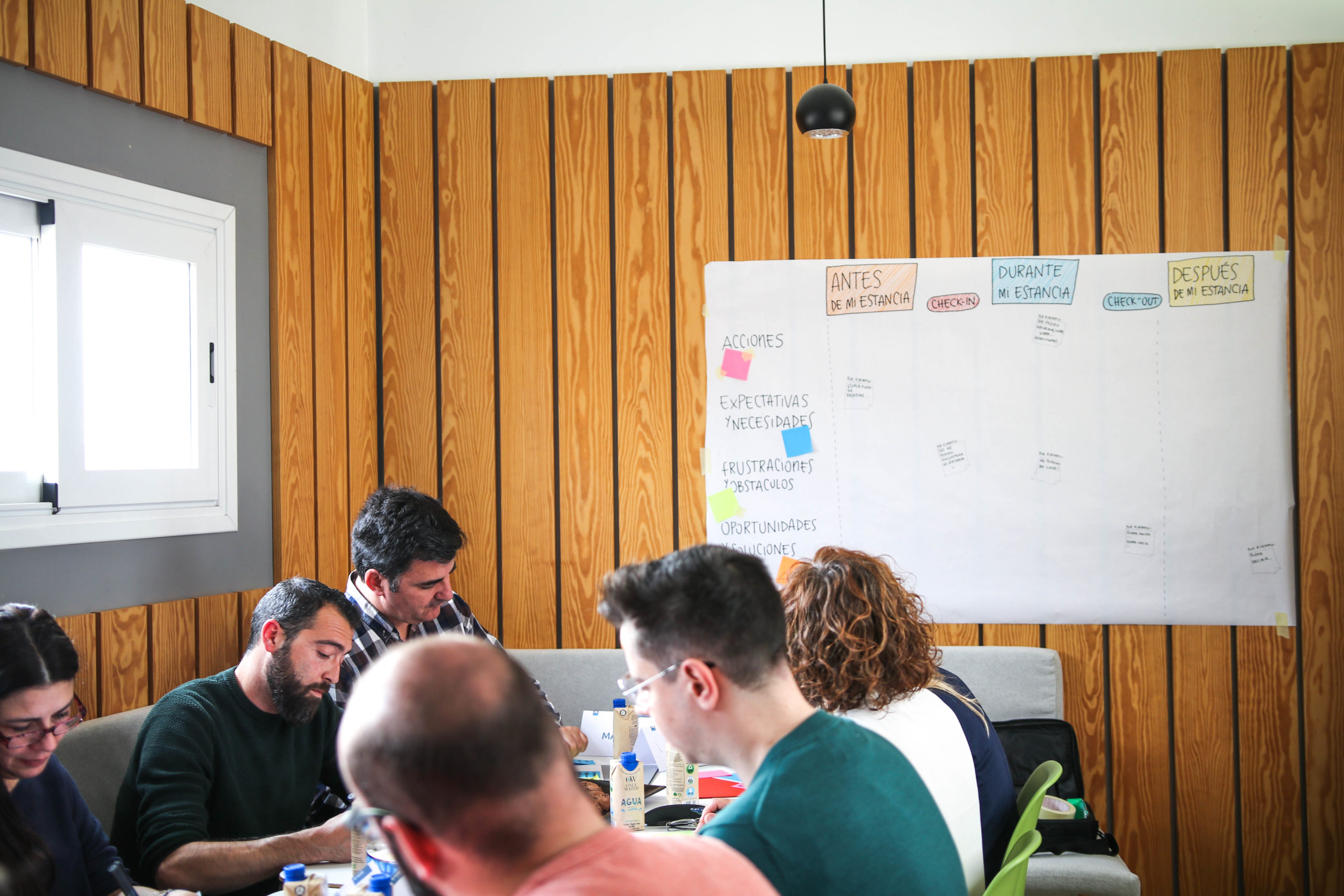 Focus group en Espagne pour travailler sur l'expérience client de B&B