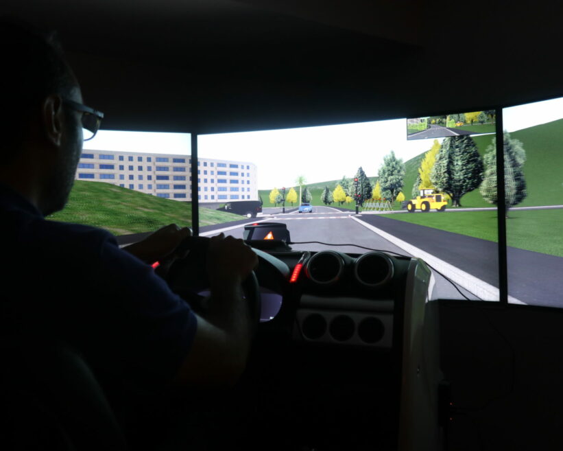 Séquence d'interaction avec un conducteur au volant